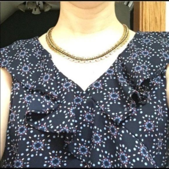 Stella & Dot Jolie Sparkle Chain Necklace gold - Picture 5 of 9